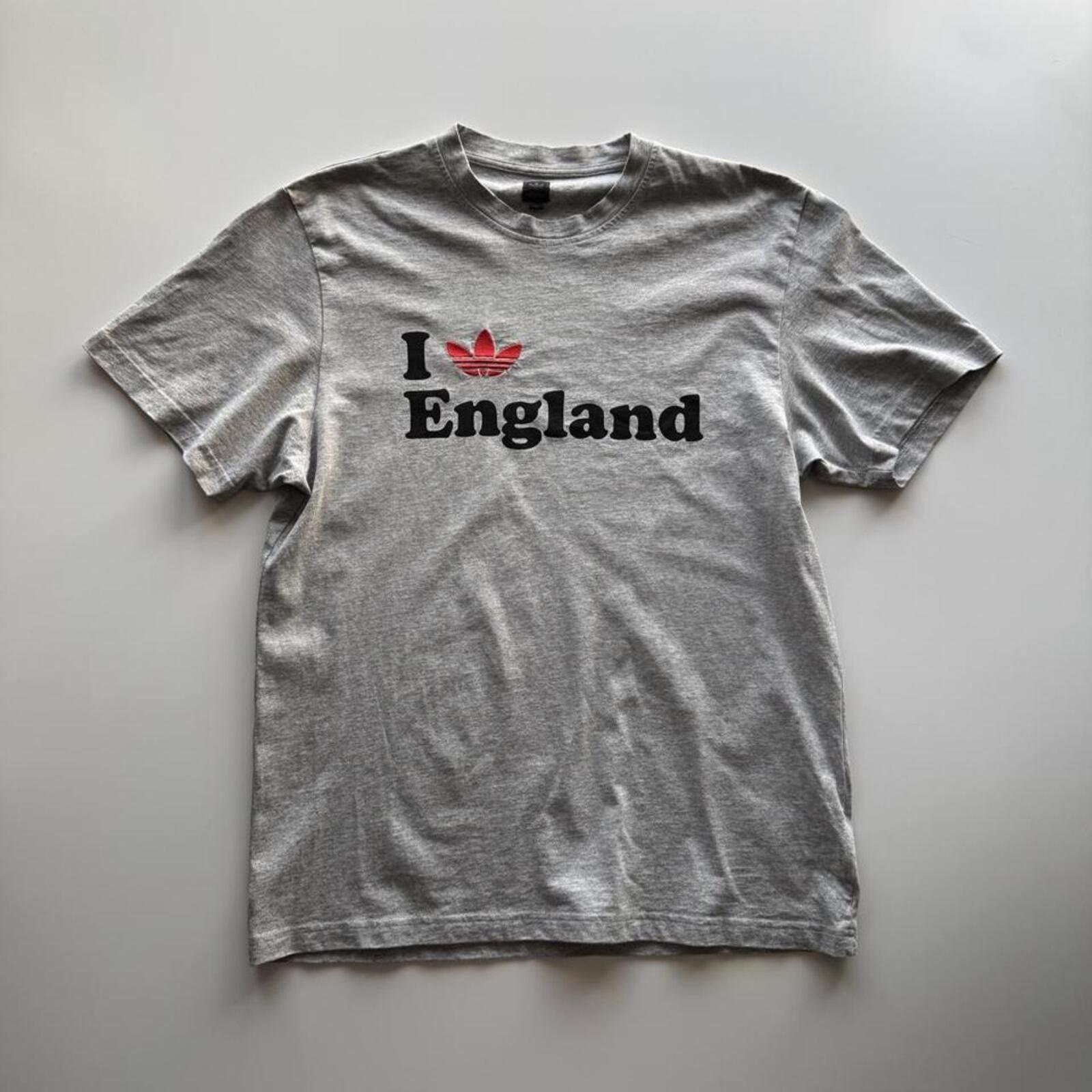 2007 Adidas Originals “I Love England” graphic t-shirt