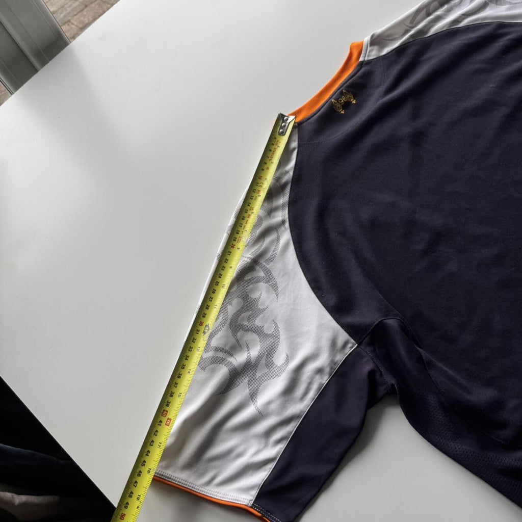 Liverpool FC Warrior Away Shirt (Navy/Orange)