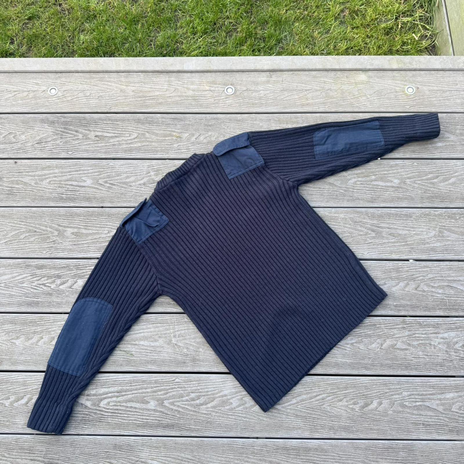 Square D Ribbed Commando Knit Jumper