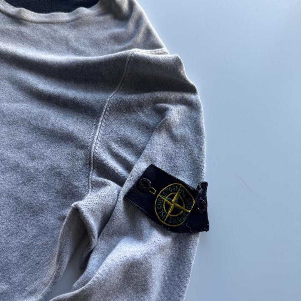 Stone Island hand sprayed 2016 (grey/black)  Knit Jumper