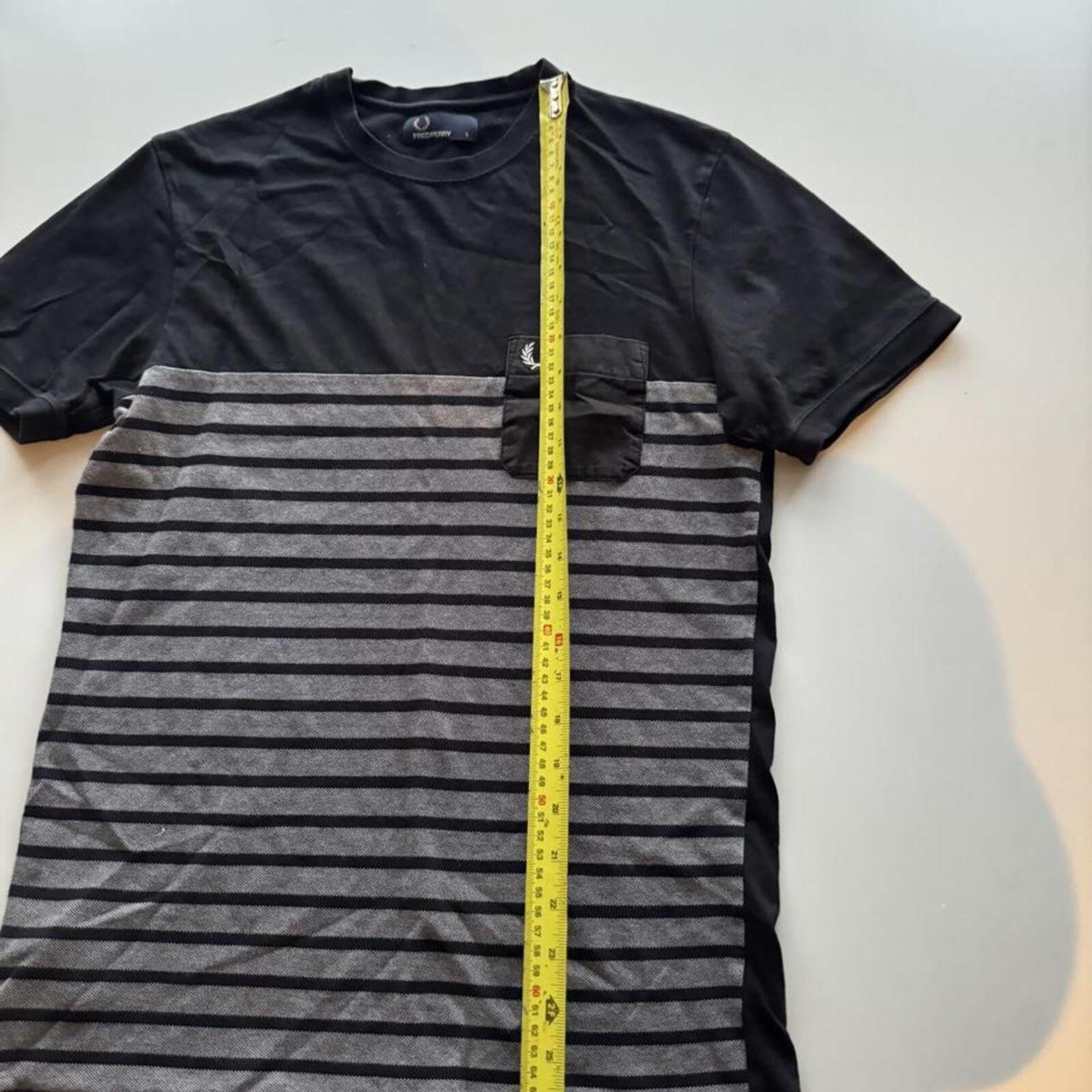 Fred Perry Striped Pocket T-Shirt