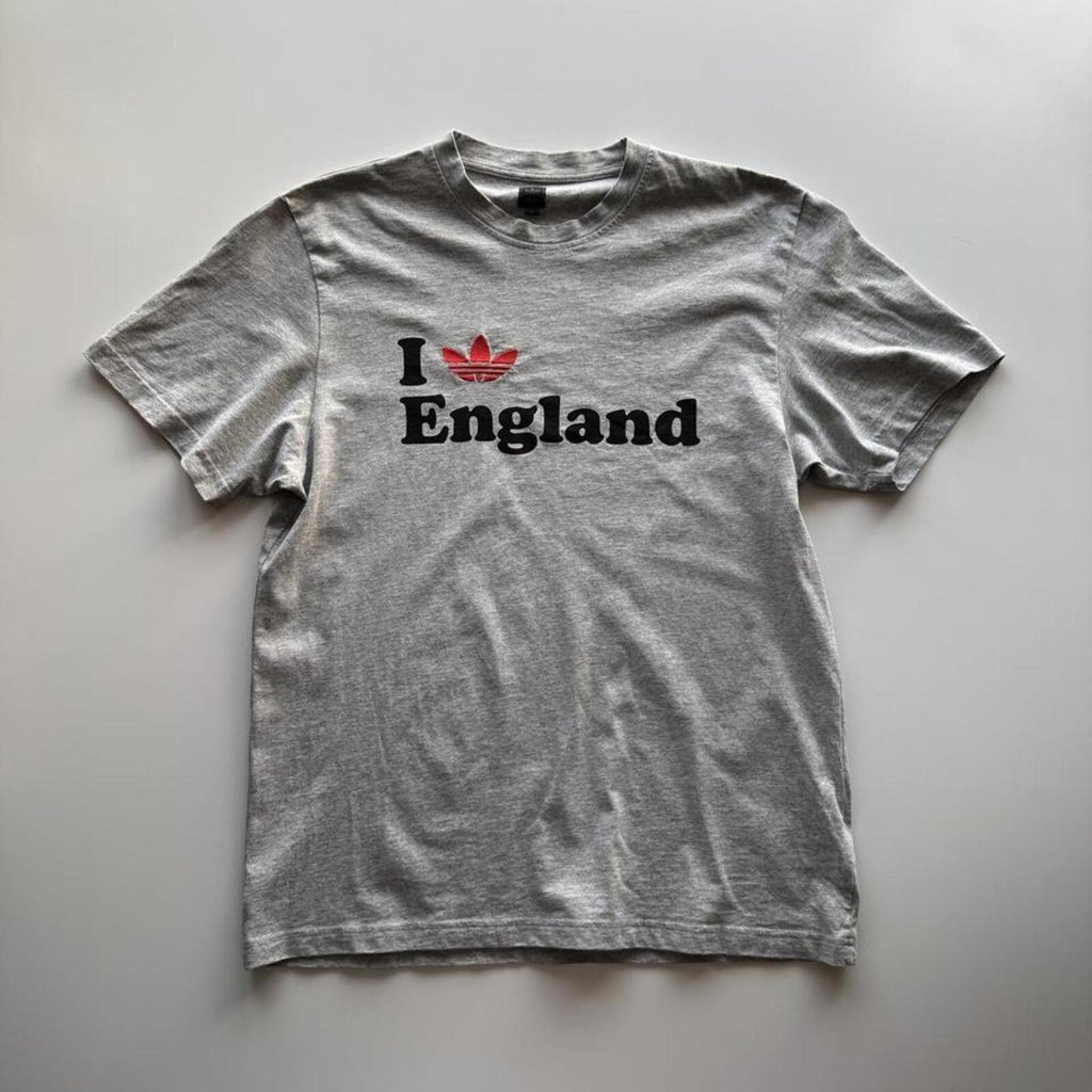 2007 Adidas Originals “I Love England” graphic t-shirt