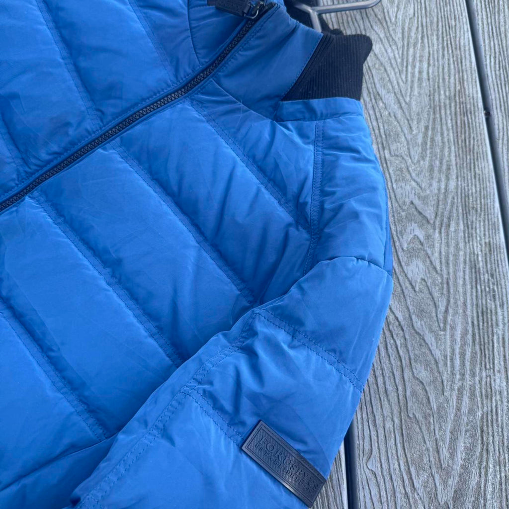 FUBU Sport Graphic Puffer Jacket – Blue
