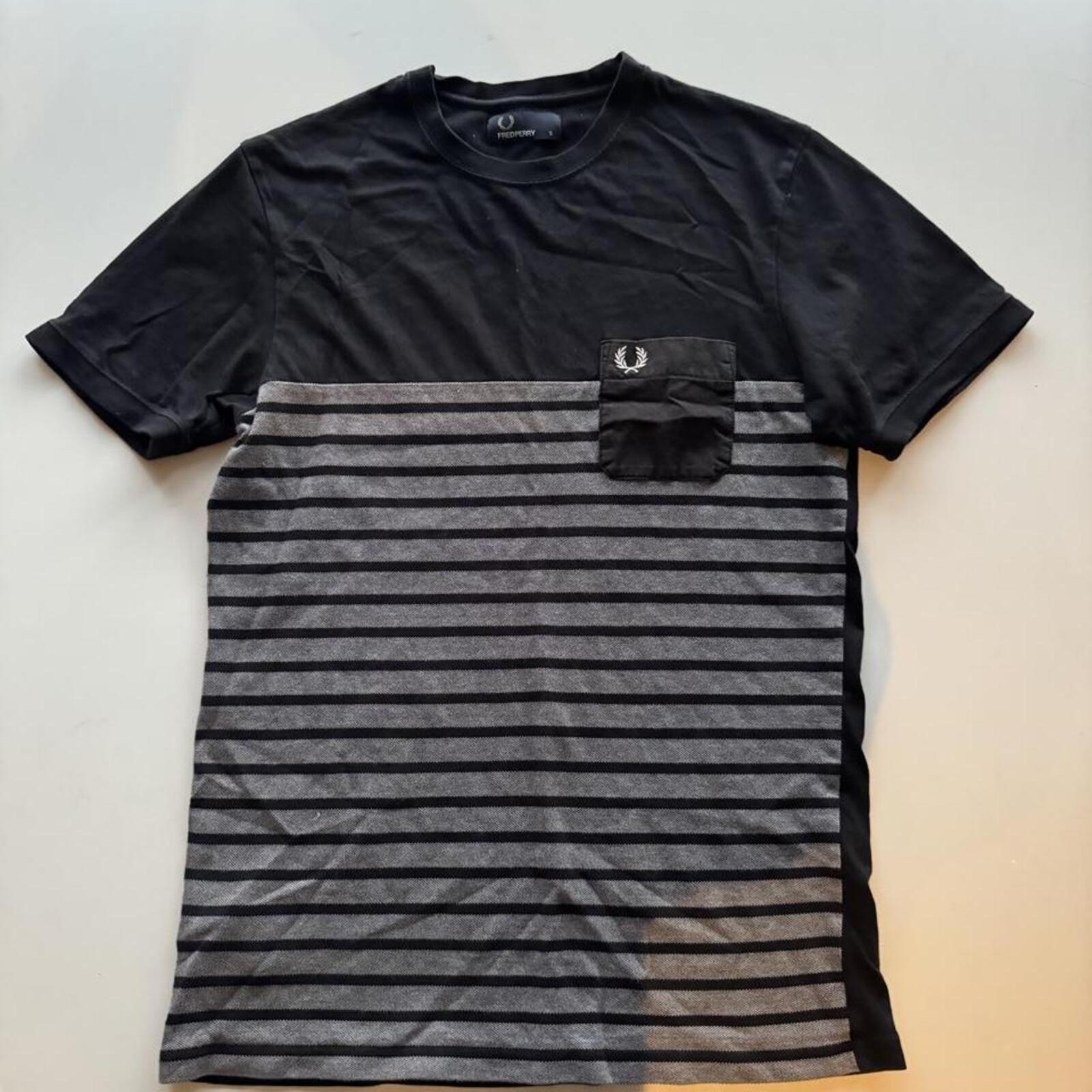 Fred Perry Striped Pocket T-Shirt