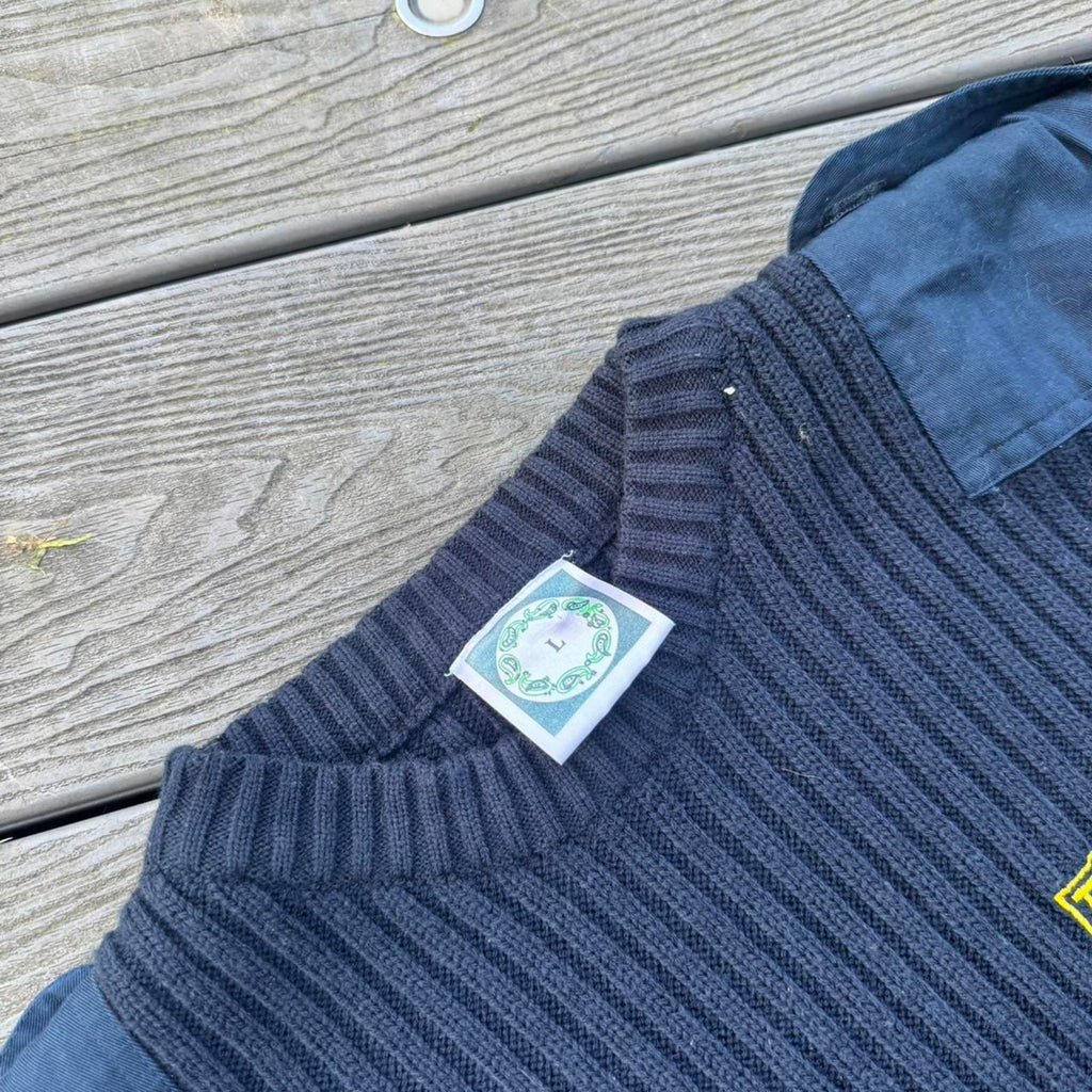 Square D Ribbed Commando Knit Jumper