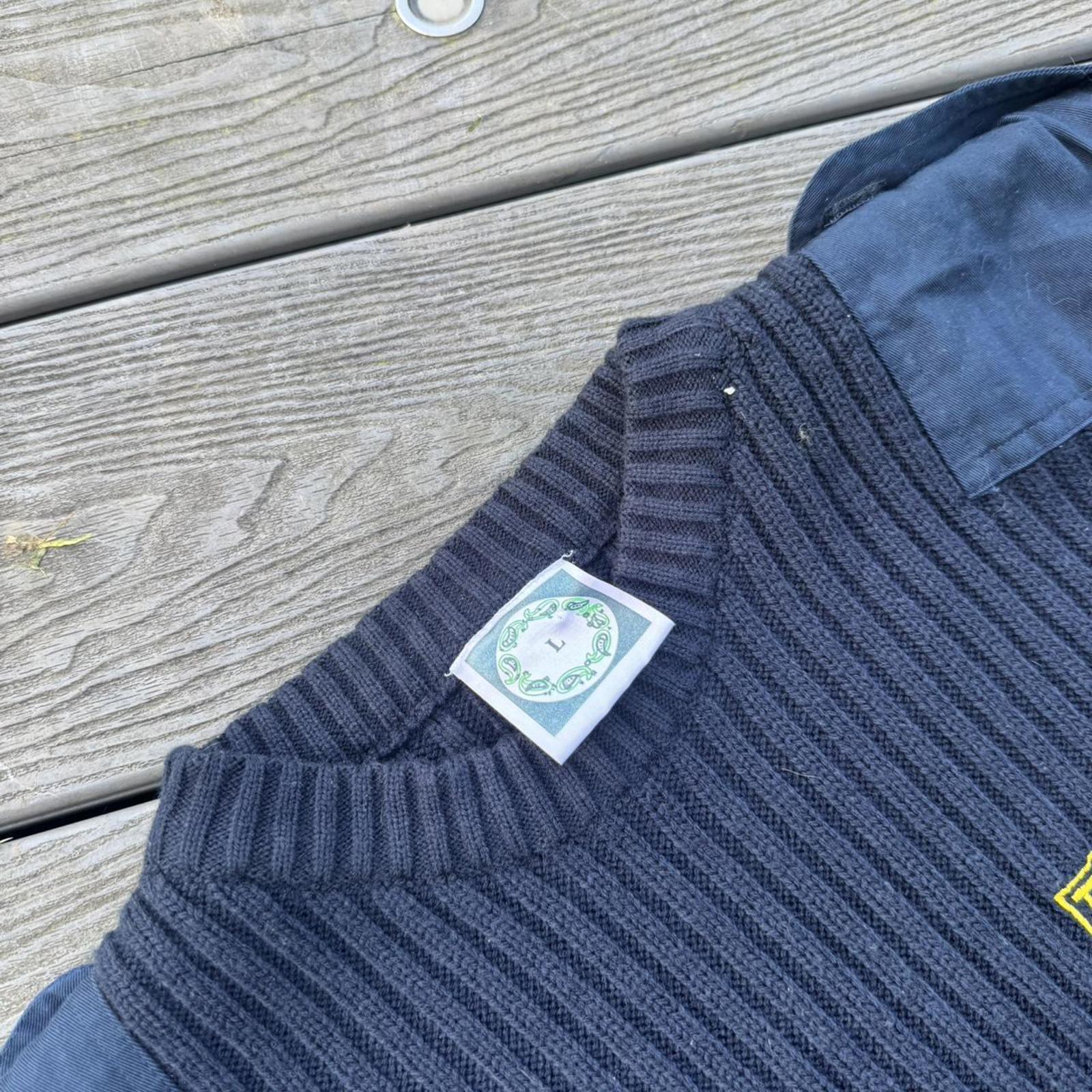 Square D Ribbed Commando Knit Jumper