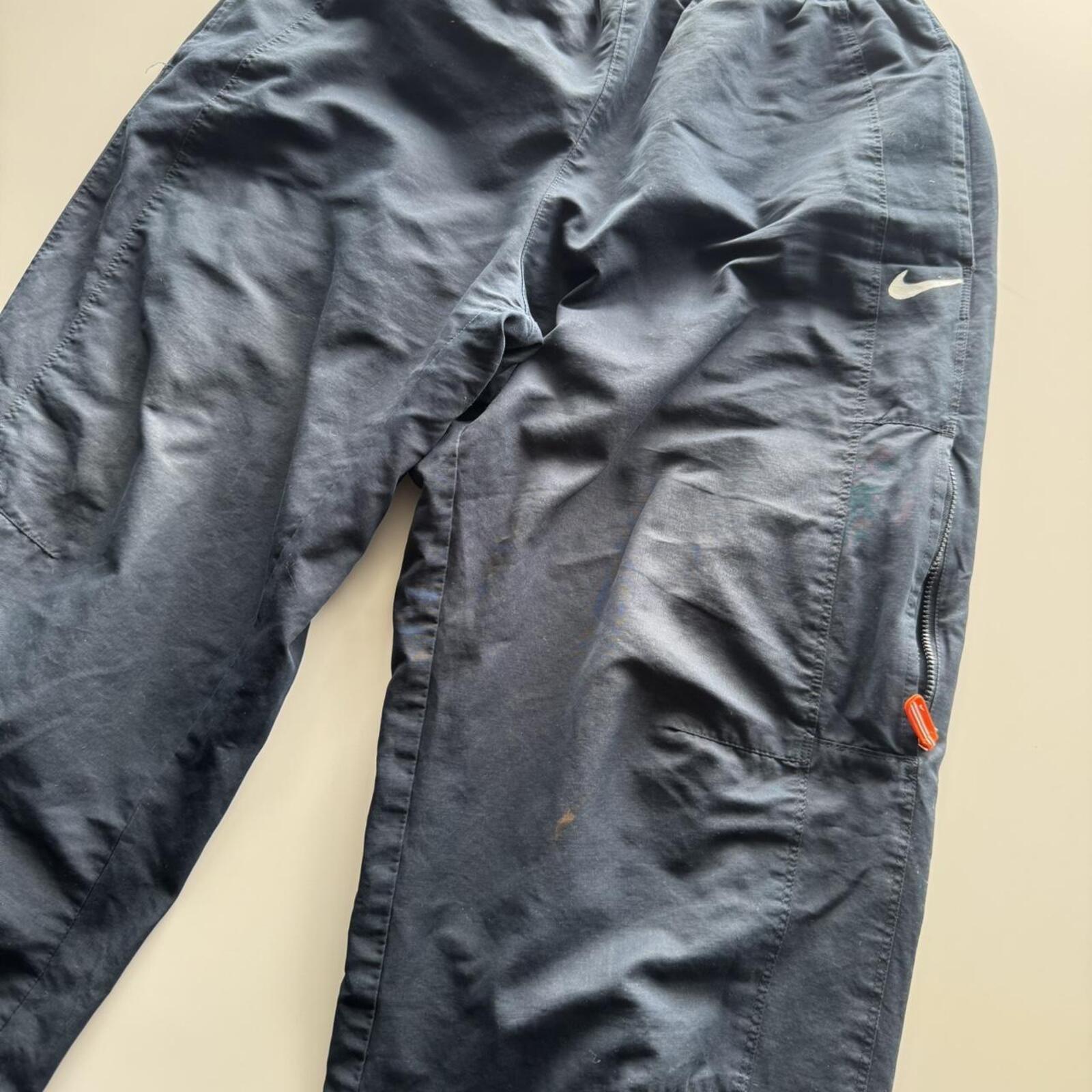 Nike Navy Track Pants / Shell Bottoms