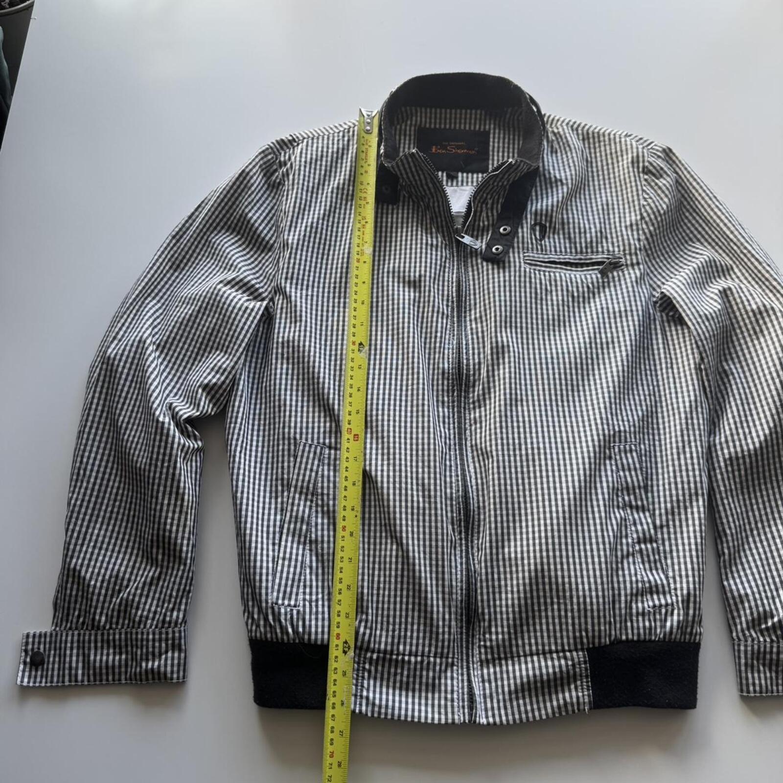 Ben Sherman Gingham Harrington Jacket