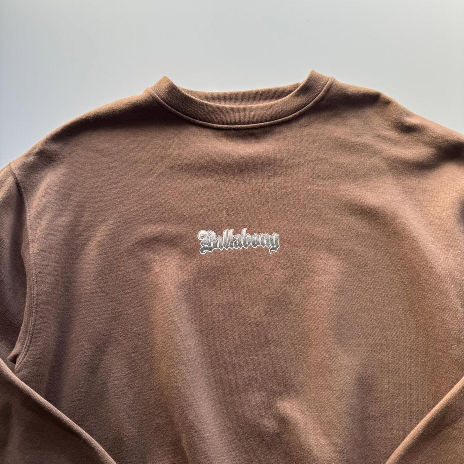 Billabong Brown Dragon Graphic Sweatshirt