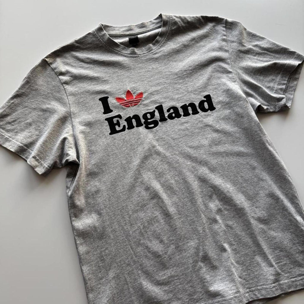 2007 Adidas Originals “I Love England” graphic t-shirt