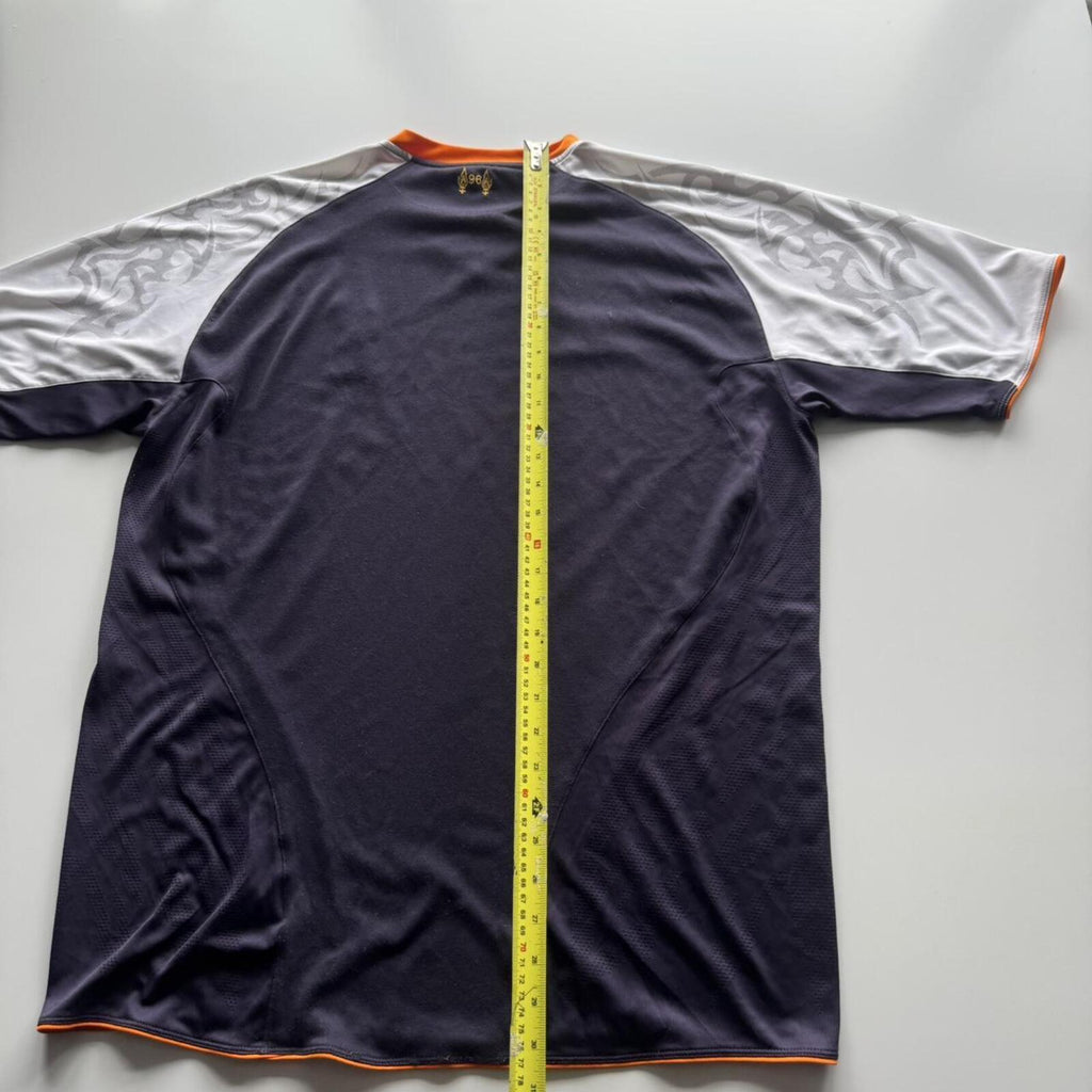 Liverpool FC Warrior Away Shirt (Navy/Orange)