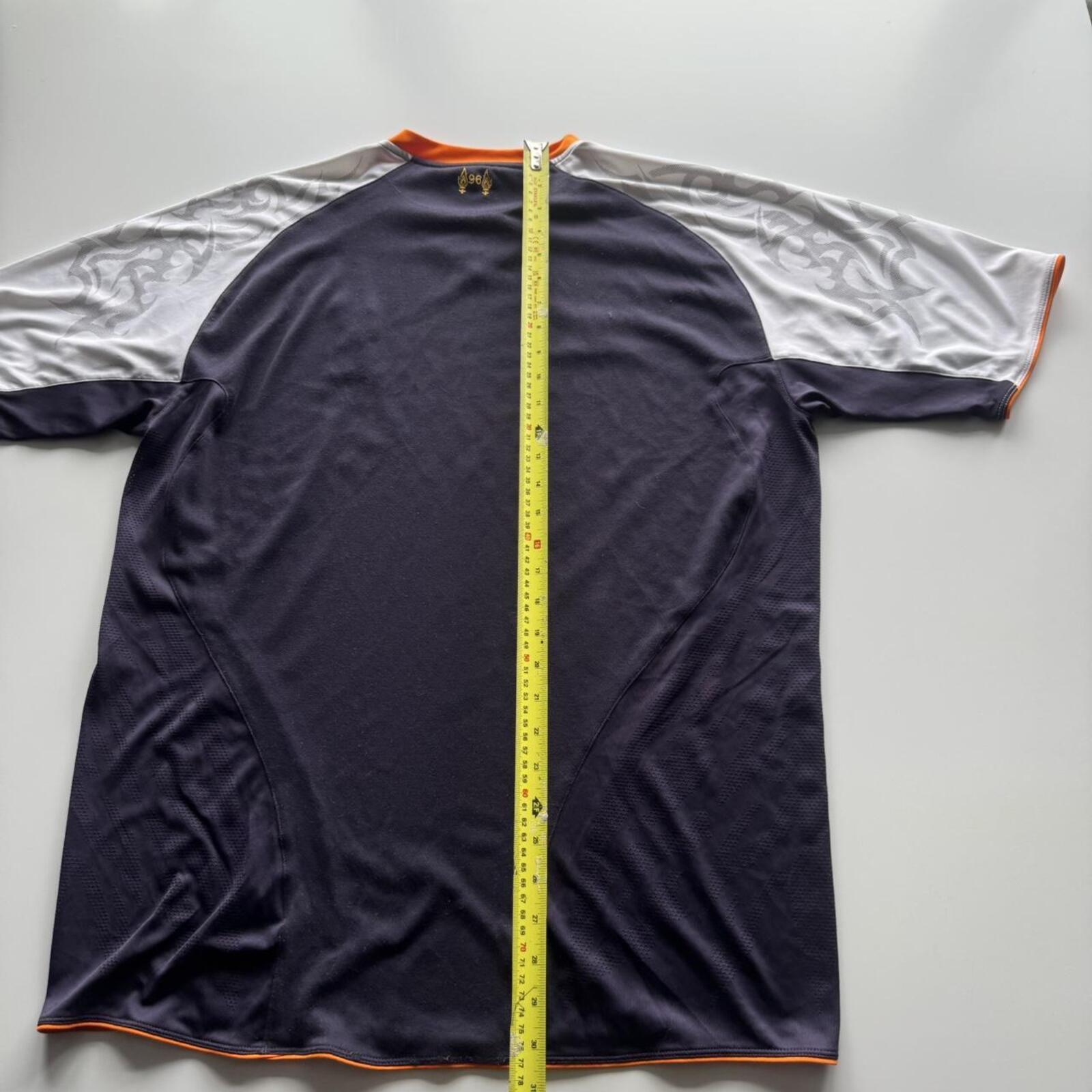 Liverpool FC Warrior Away Shirt (Navy/Orange)