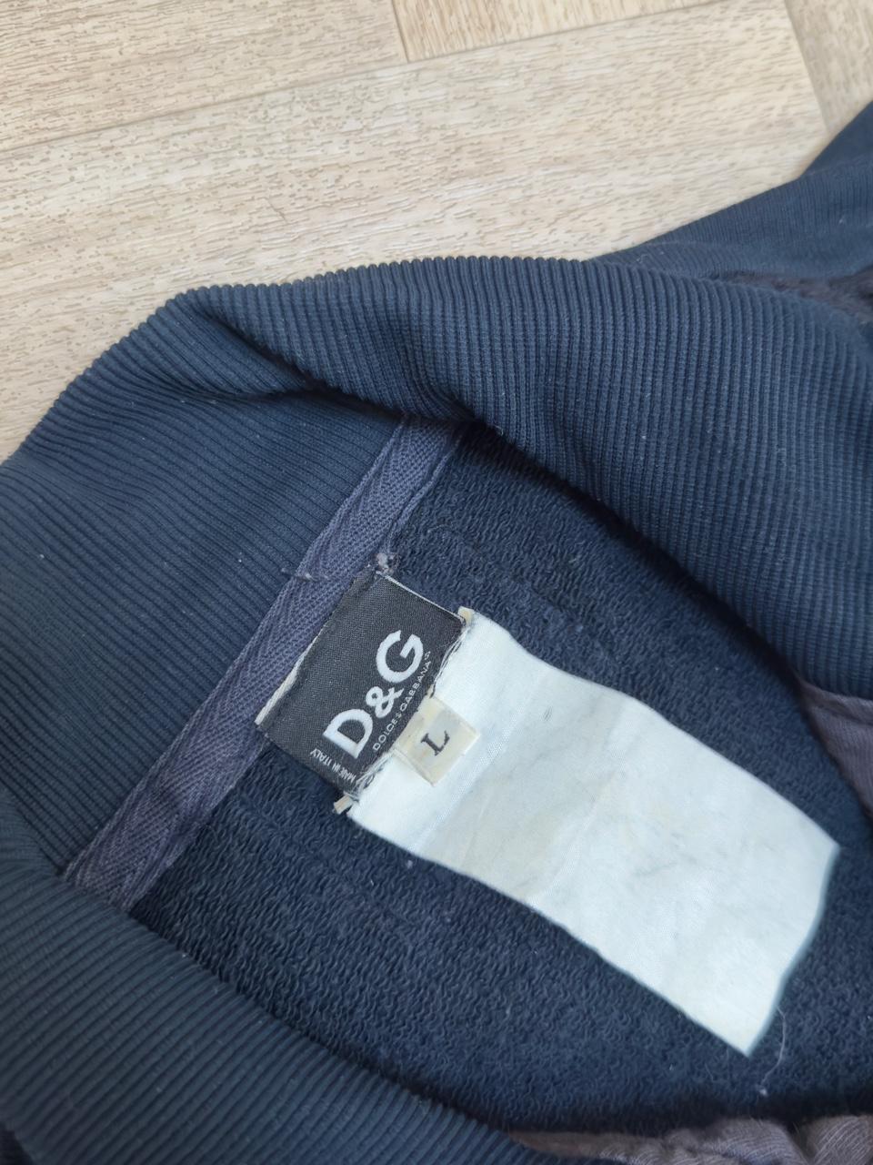Archive 2000s D&G Dolce & Gabbana 'Indigo Sailor Dept #1' Full-Zip Track Jacket – Size L – Image 2 – George's Vintage