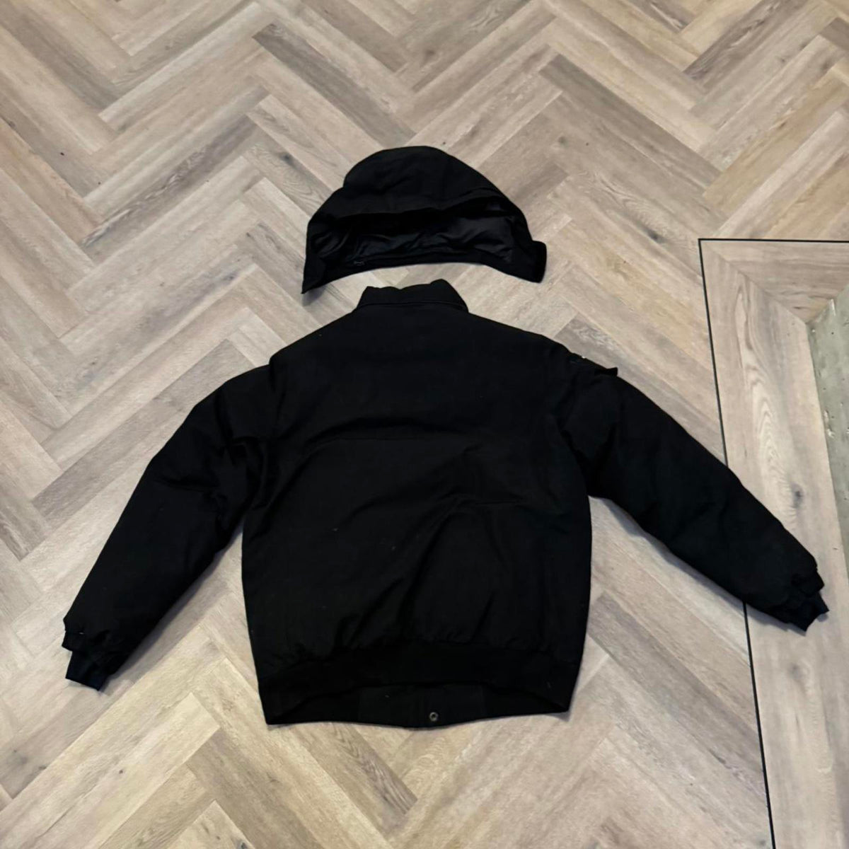 Vintage Y2K Kappa Banda Insulated Puffer Jacket – Black – Size L – Image 6 – George's Vintage