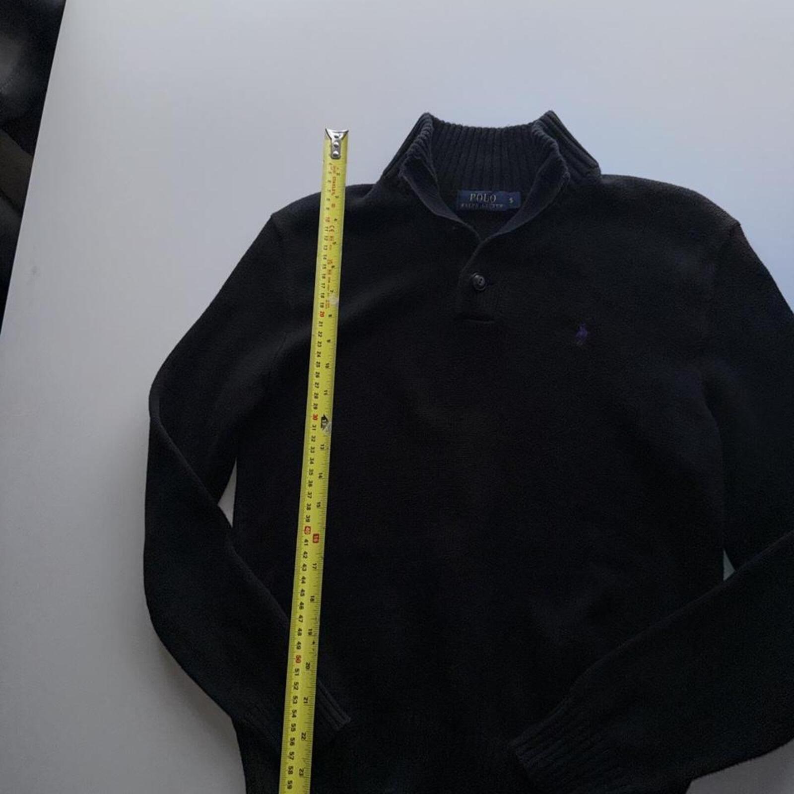 Polo Ralph Lauren Quarter Button Mock Neck Jumper