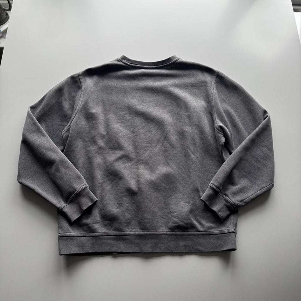 Vintage Nike Mini Swoosh Heavyweight Crewneck Sweatshirt – Grey – Size XL – Image 7 – George's Vintage