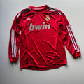 Adidas Real Madrid Red Benzema #9 Long Sleeve Shirt