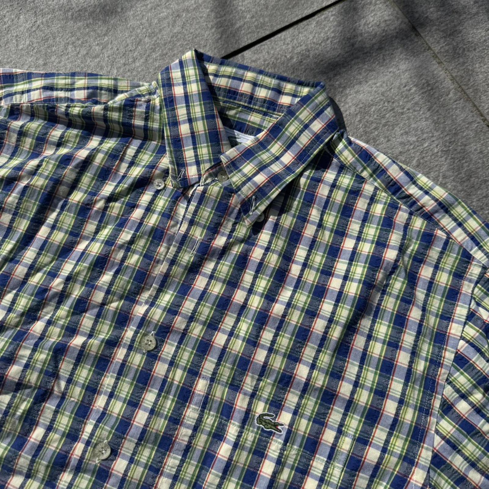 Lacoste Short Sleeve Check Shirt