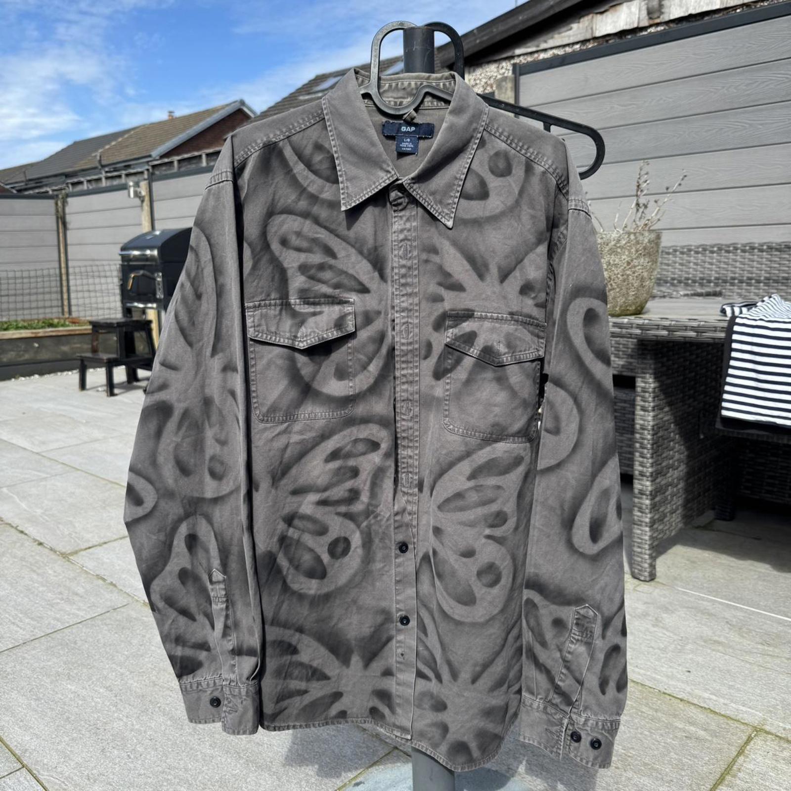 Revivvd Custom GAP Butterfly Overshirt