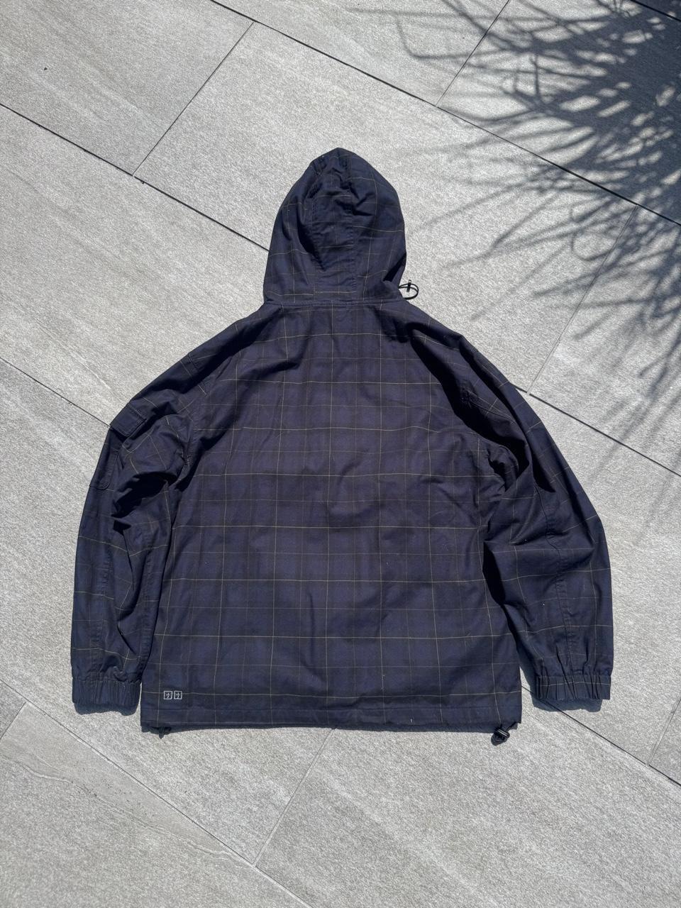 Ksubi Technical Quarter-Zip Hooded Anorak Jacket – Black – Size M – Image 5 – George's Vintage