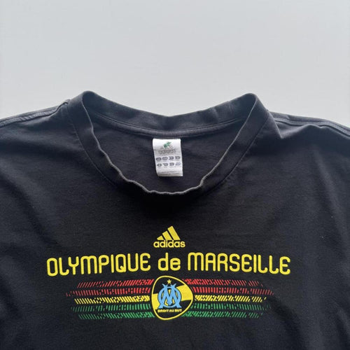 Adidas Olympique de Marseille Graphic T-Shirt Black
