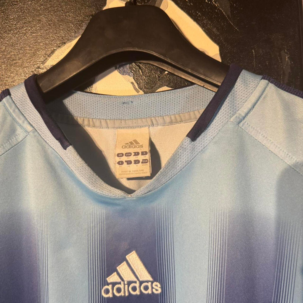 Adidas Teamgeist 2004 Training Jersey – Sky Blue / Navy