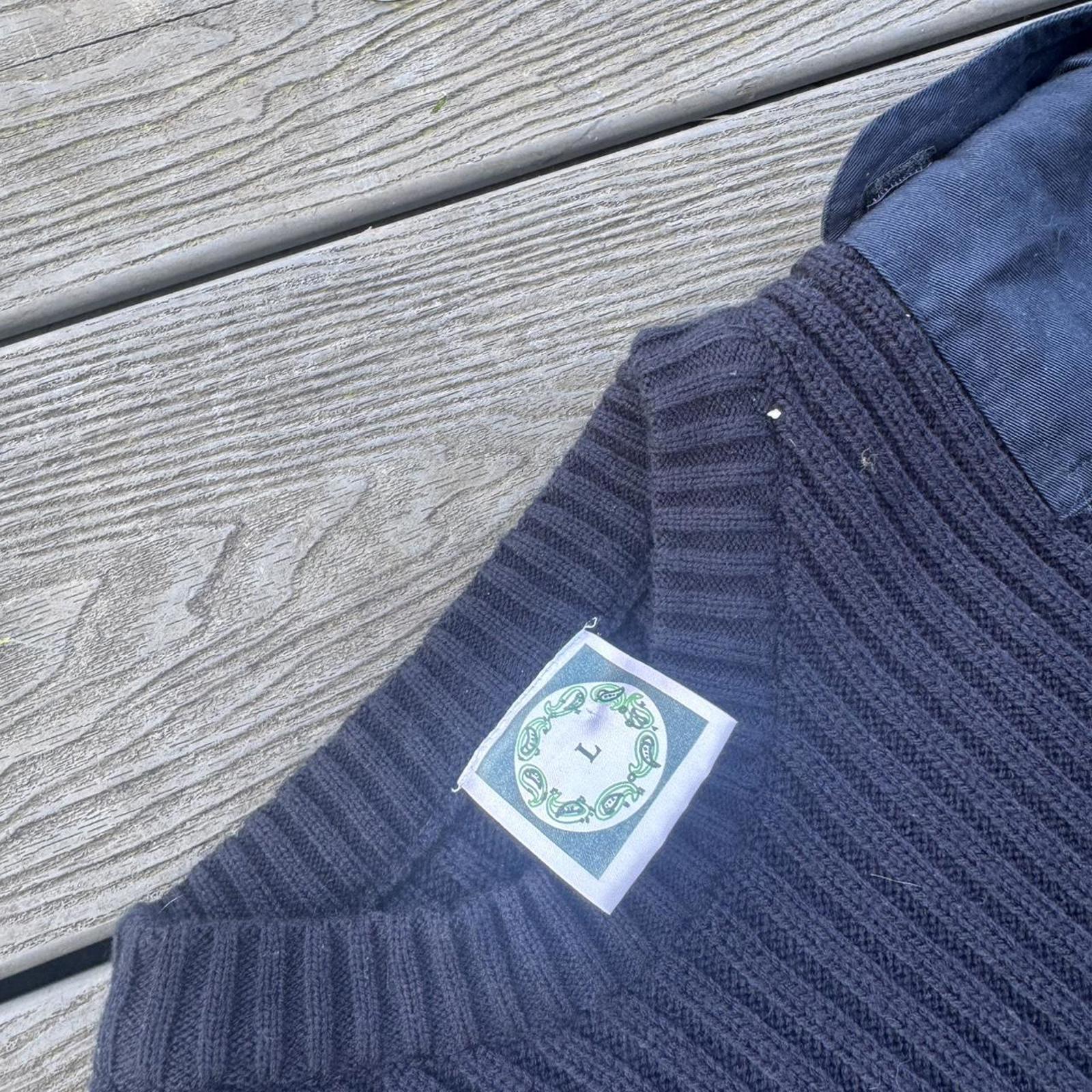 Square D Ribbed Commando Knit Jumper