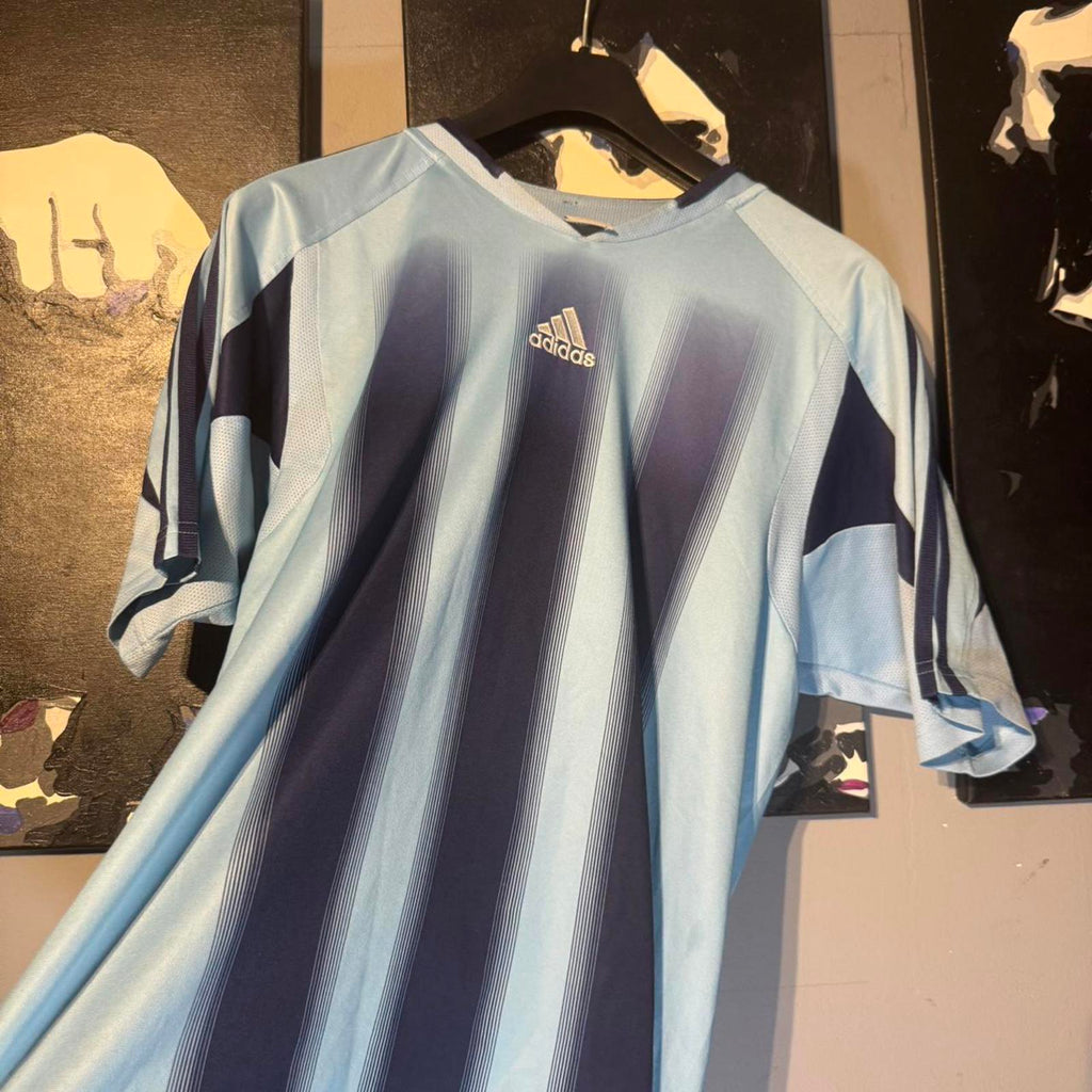 Adidas Teamgeist 2004 Training Jersey – Sky Blue / Navy