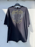 Vintage Y2K No Fear Gothic Eagle Graphic Skate T-Shirt – Black – Size 3XL – George's Vintage