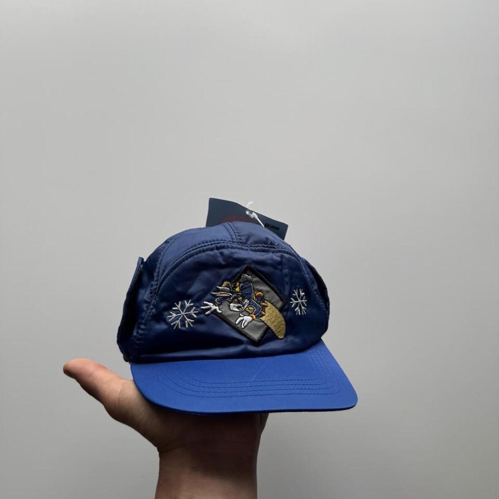 Vintage Looney Tunes Winter Bugs Bunny Ear Flap Cap