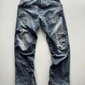 G-Star RAW 96 Distressed Panelled Jeans (Blue)