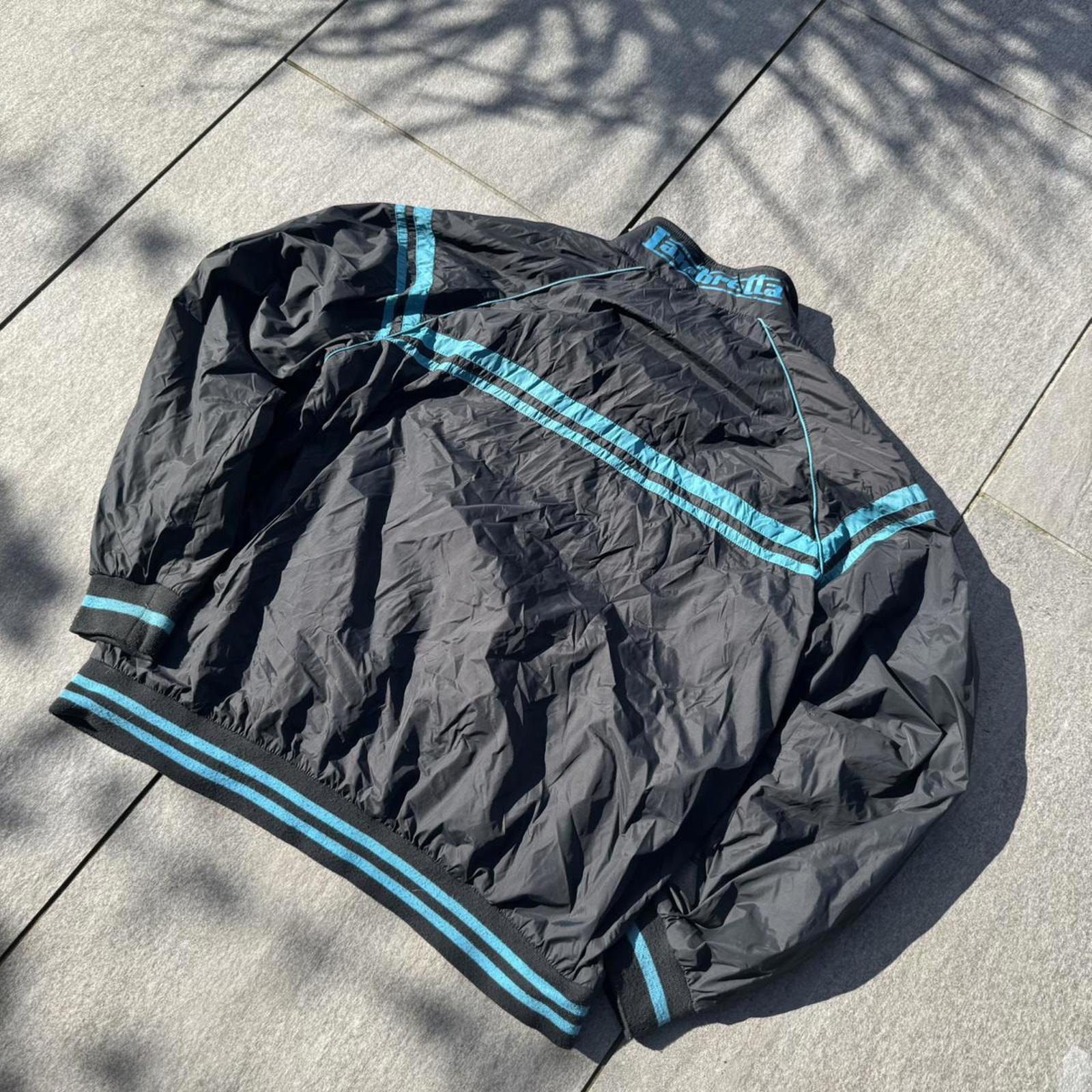 Lambretta Black & Blue Windbreaker Jacket (XL)