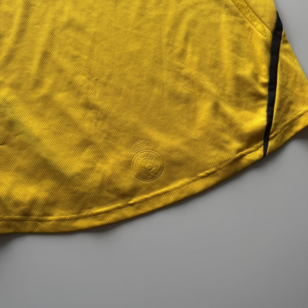 Adidas Real Madrid Yellow Long Sleeve Goalkeeper Shirt