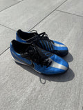 Rare 2012 Nike Total 90 Shoot IV TF Astro Turf Football Boots – Blue & Silver – Size UK 8.5 – George's Vintage