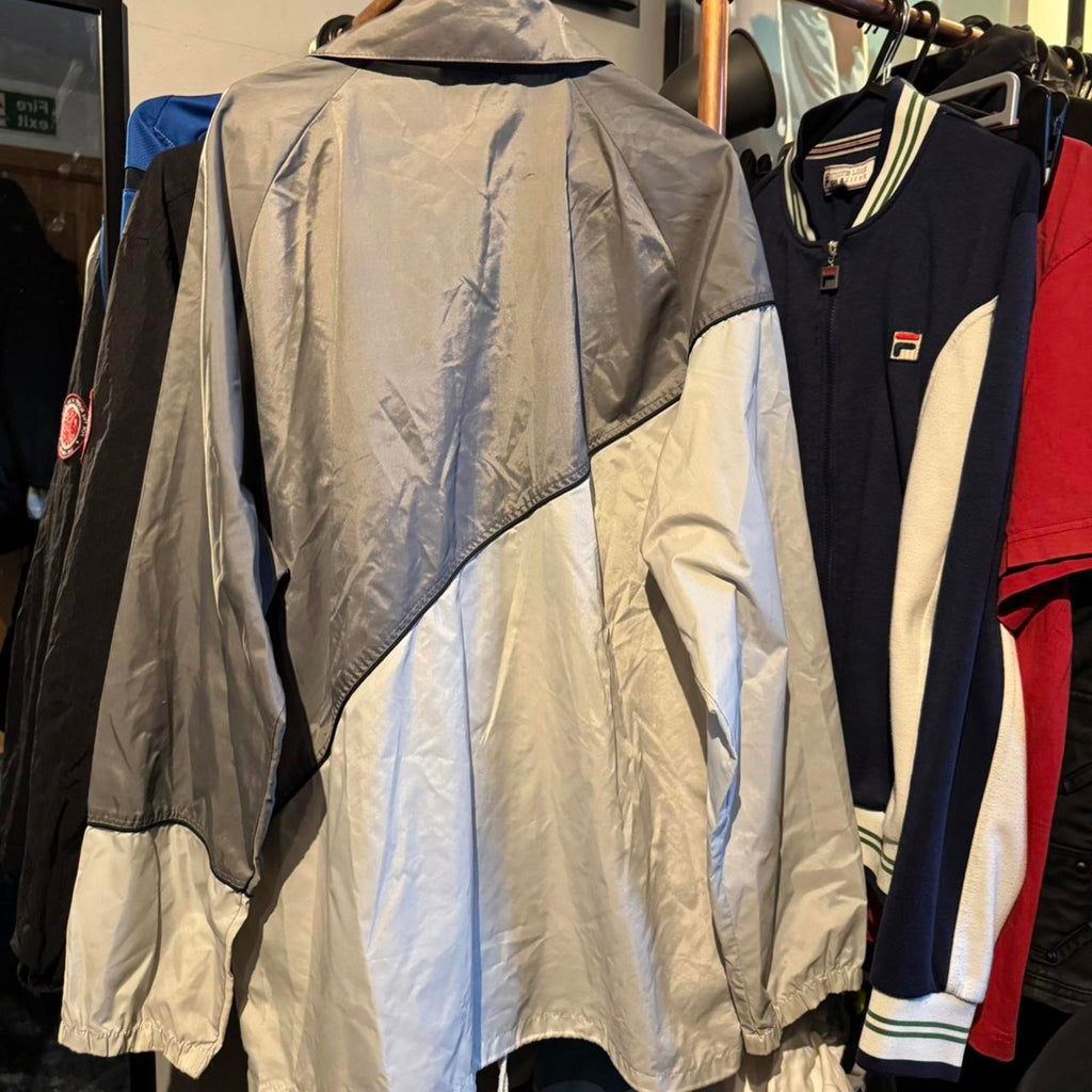 ASICS Tiger Windbreaker Jacket – Grey/Cream – XL