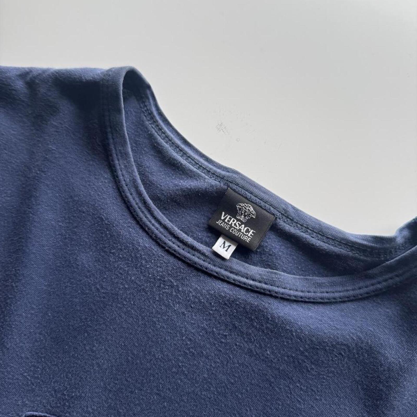Vintage Versace Jeans Couture Embroidered Logo T-Shirt