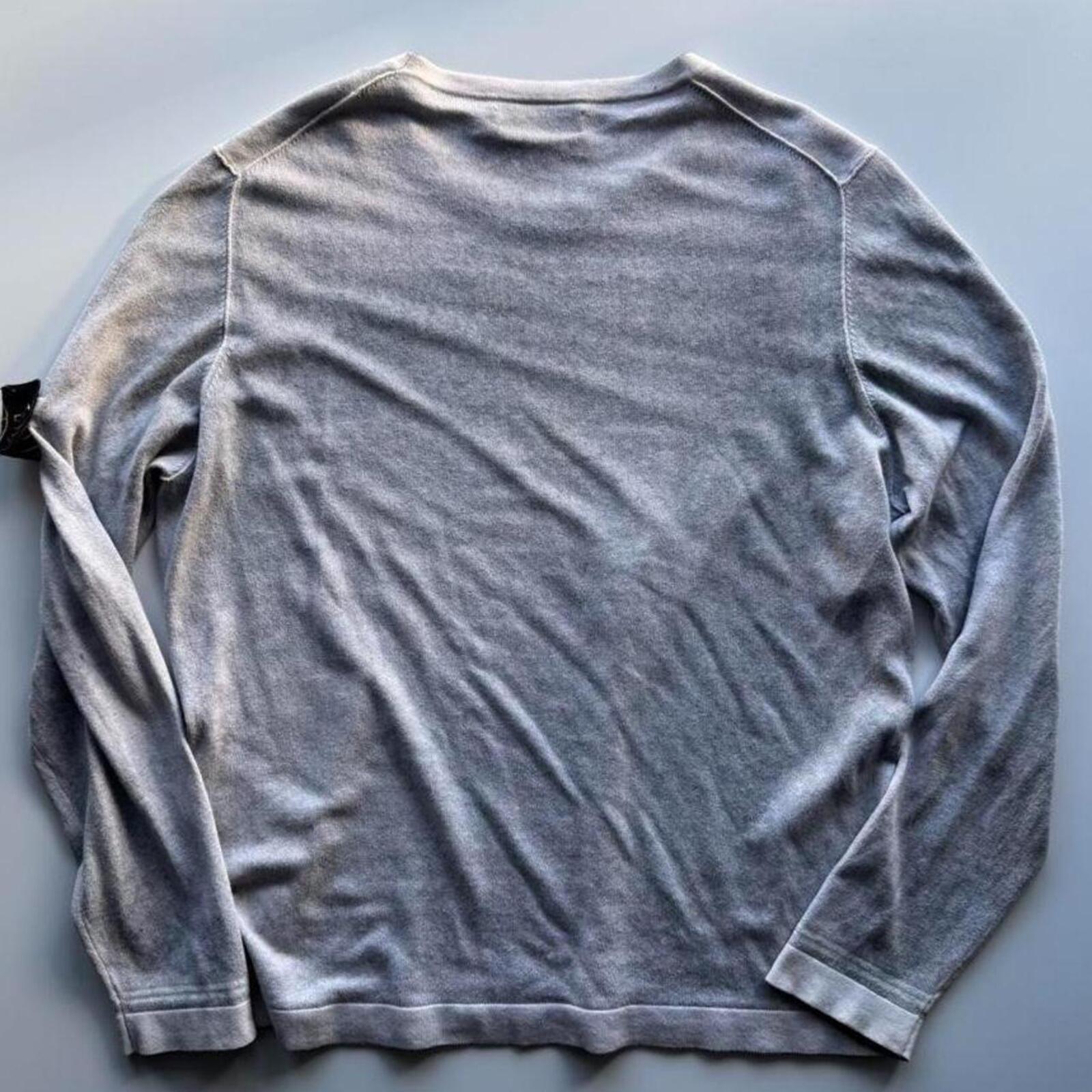 Stone Island hand sprayed 2016 (grey/black)  Knit Jumper