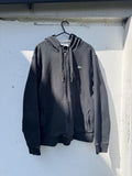 Lacoste Sport Full-Zip Fleece Track Hoodie – Black – Size XL – George's Vintage