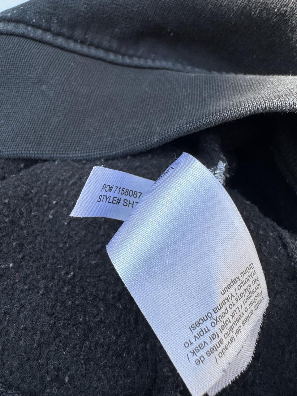 Lacoste Sport Full-Zip Fleece Track Hoodie – Black – Size XL – Image 7 – George's Vintage