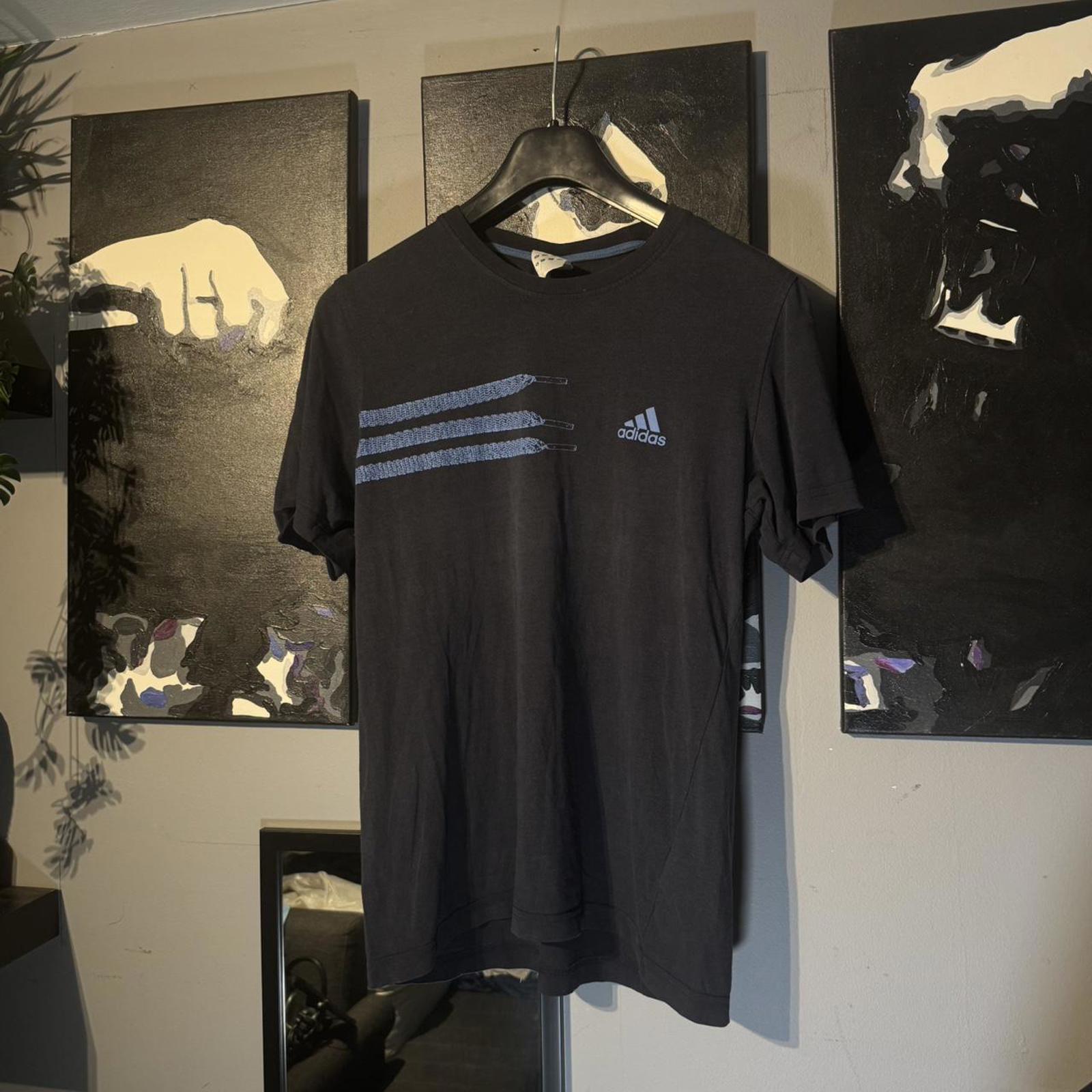 Adidas Lace Stripe Graphic Tee – 2007