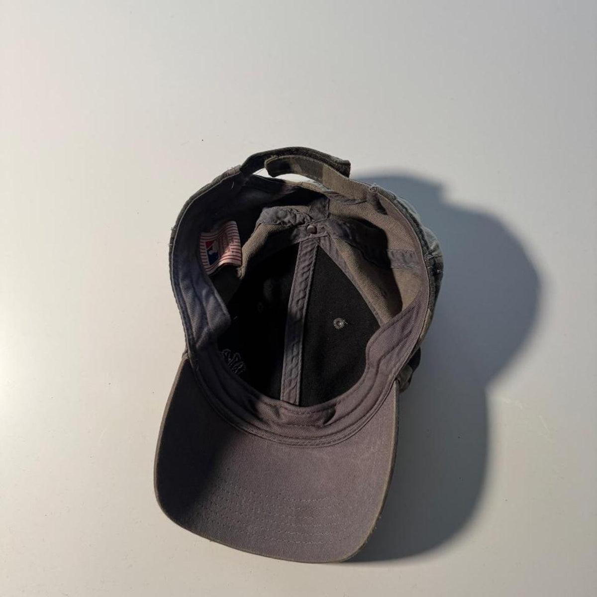 Vintage New York Yankees MLB Woodland Camo Strapback Baseball Cap – One Size – Image 6 – George's Vintage