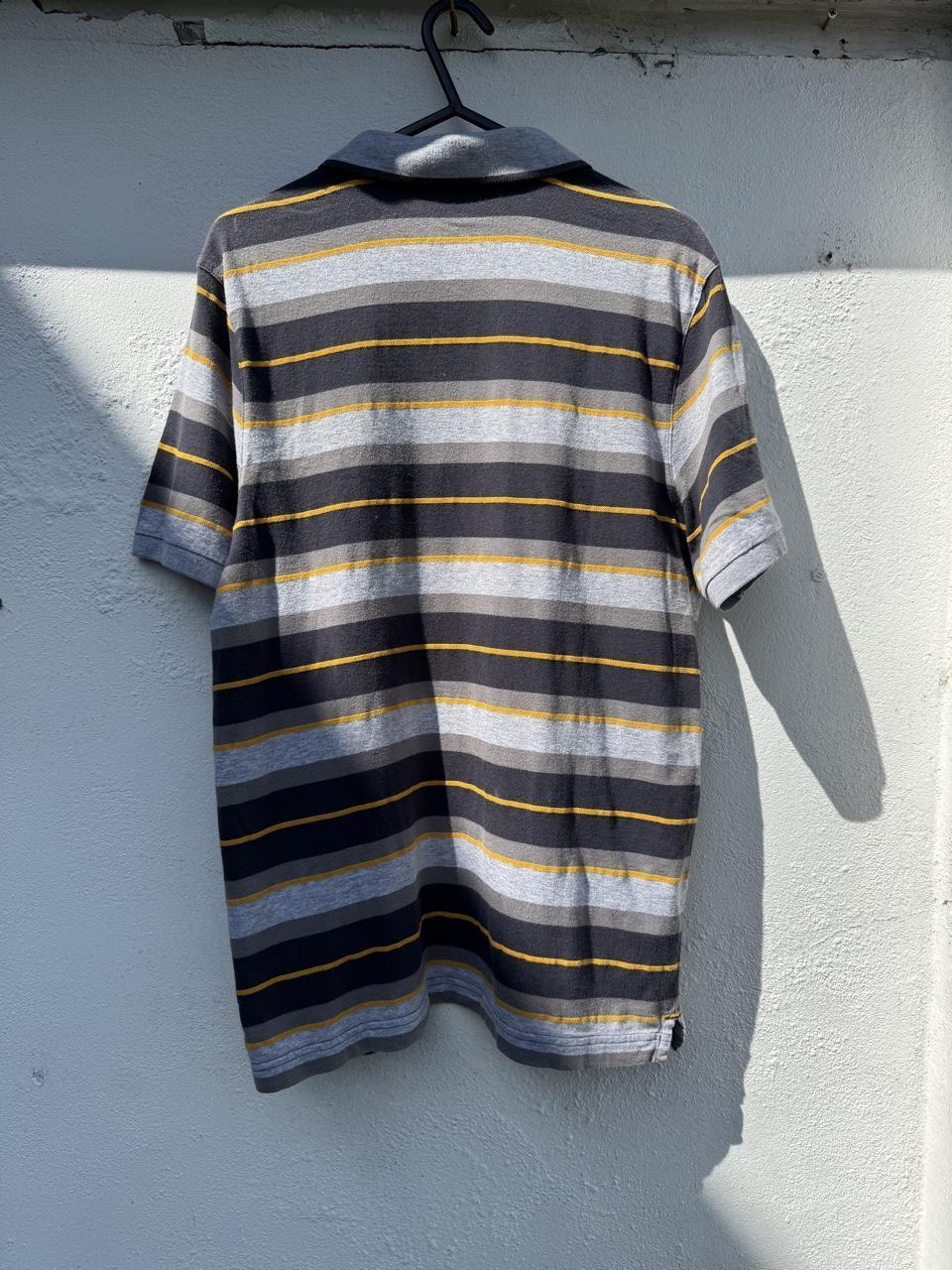 Vintage 2009 Adidas 'Better Place' Striped Organic Cotton Polo Shirt – Size M – Image 7 – George's Vintage