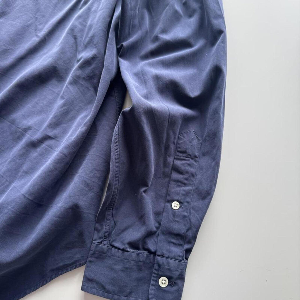 Polo Ralph Lauren Classic Fit Oxford Button-Up Shirt – Blue Check – Size XL – Image 8 – George's Vintage