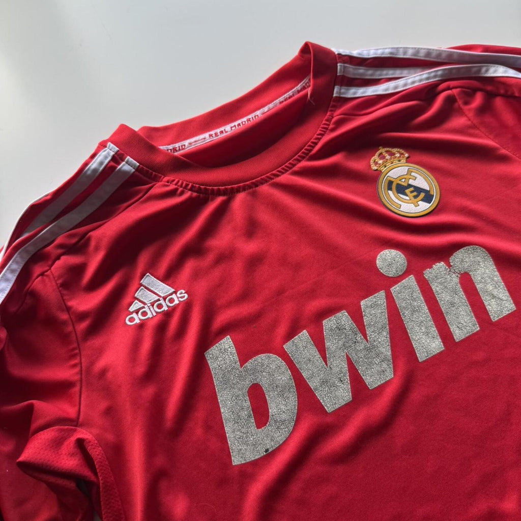 Adidas Real Madrid Red Benzema #9 Long Sleeve Shirt