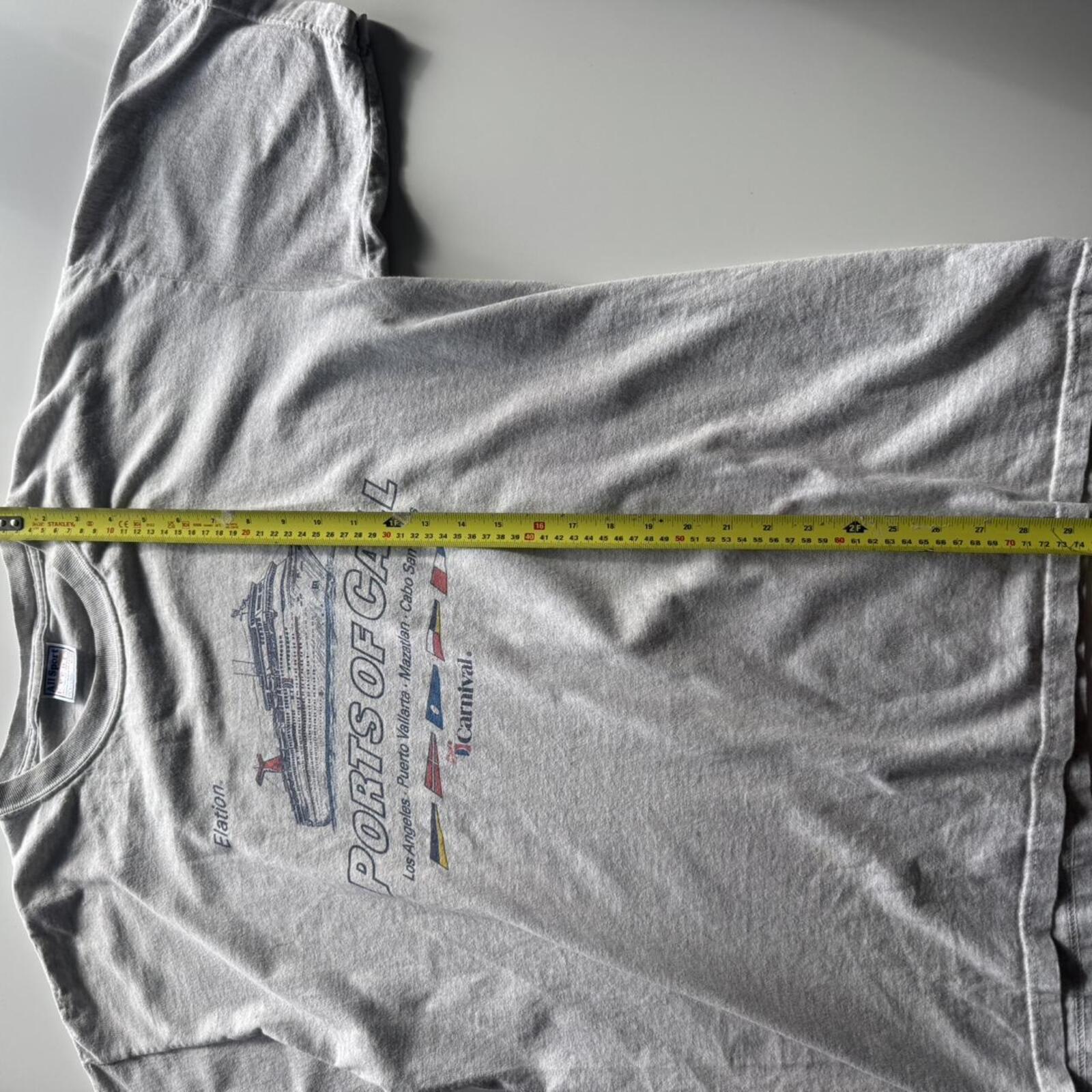 Vintage Carnival “Ports Of Call” Cruise T-Shirt