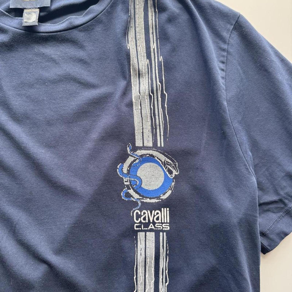 Roberto Cavalli Class Graphic T-Shirt