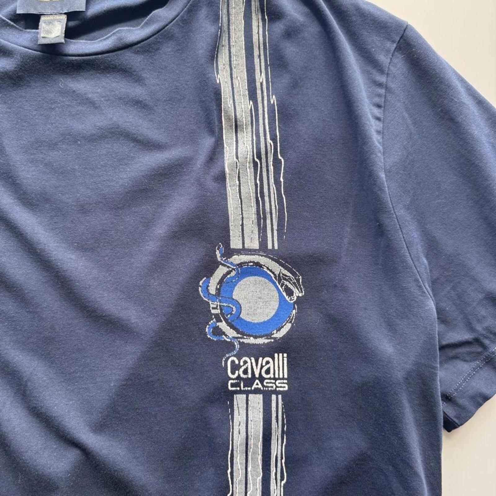Roberto Cavalli Class Graphic T-Shirt