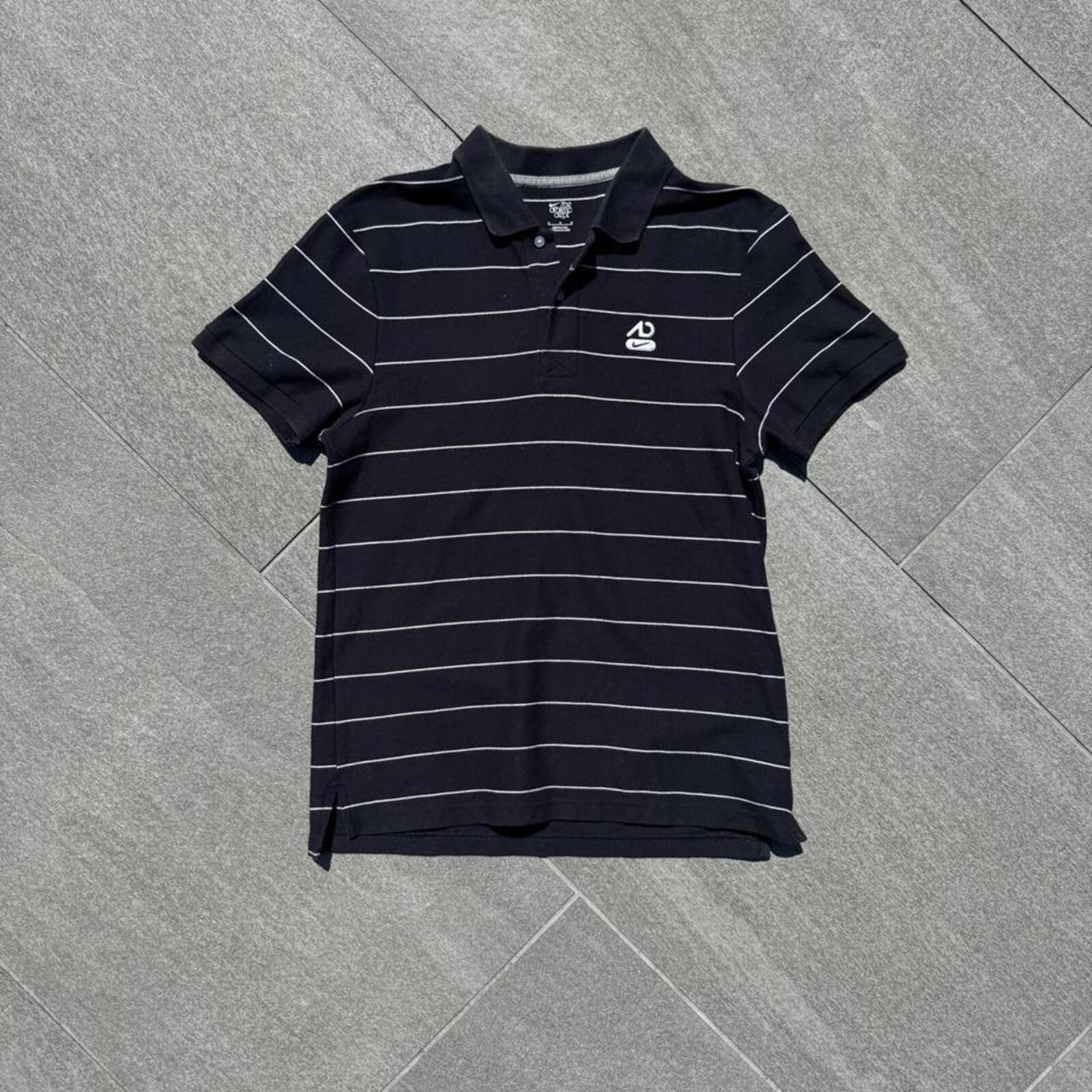 NIKE ATHLETIC DEPT STRIPED POLO SHIRT