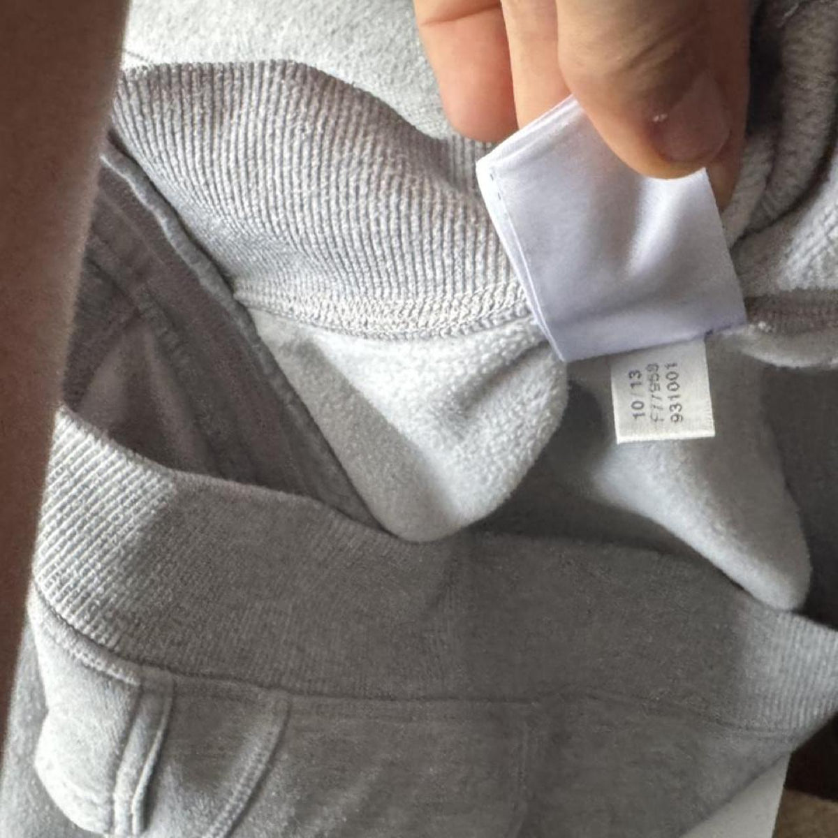 Adidas Originals 3-Stripes Trefoil Full-Zip Hoodie – Grey Marl – Size S – Image 3 – George's Vintage