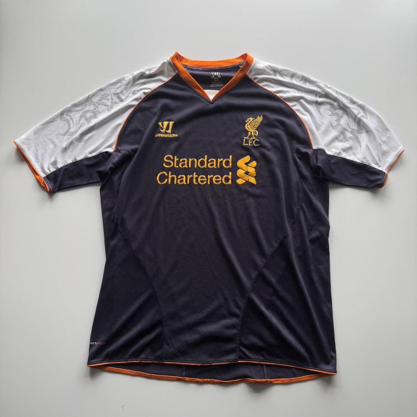 Liverpool FC Warrior Away Shirt (Navy/Orange)